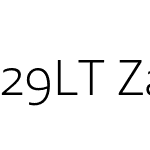 29LT Zarid Sans LG