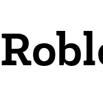 Roble Bold