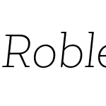 Roble Thin