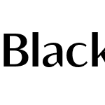 Blacker Sans Text