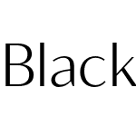 Blacker Sans Text