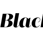 Blacker Sans Display