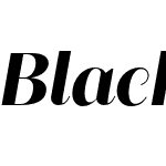 Blacker Sans Display