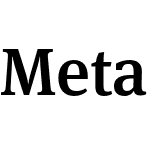 MetaSerifPro-Medium