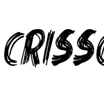 Criss Cross Condensed Italic