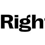 Right Grotesk