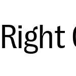 Right Grotesk