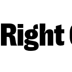 Right Grotesk