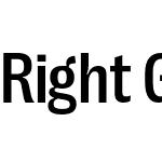 Right Grotesk