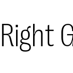 Right Grotesk