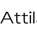 Attila Sans Uniform Basic