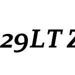 29LT Zarid Serif