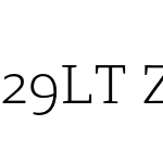 29LT Zarid Serif