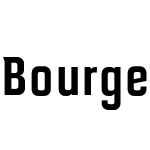 Bourgeois Bold Cond Alt