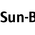 Sun Bold