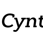 Cyntho Slab Pro SemiBold