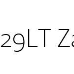 29LT Zarid Sans LG