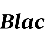 Blacker Pro Text