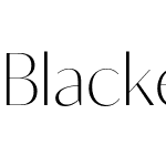 Blacker Sans Display