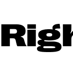 Right Grotesk