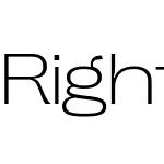 Right Grotesk