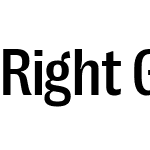 Right Grotesk