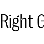 Right Grotesk