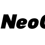 NeoGram Black Italic