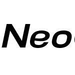 NeoGram Extended Bold It