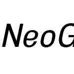 NeoGram Condensed Medium It