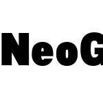 NeoGram Condensed Black
