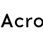 Acrom Medium