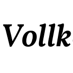 Vollkorn Medium