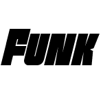 Funk Machine Condensed Italic