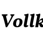 Vollkorn Semibold