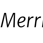 MerriweatherSans