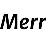 MerriweatherSans