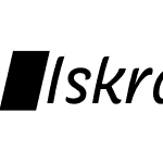 IskraCYR-Italic