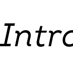 Intro