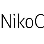 Niko Condensed