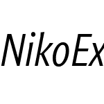 Niko ExtraCondensed