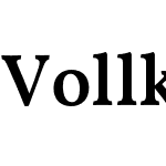 Vollkorn Medium