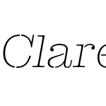 Clarendon Graphic