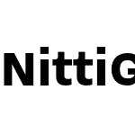 Nitti Grotesk ExtBd