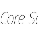 Core Sans NR Cnd Th