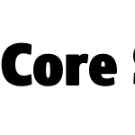 Core Sans NR Cnd Blk