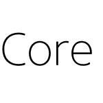 Core Sans NR ExtLt