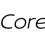 Core Sans NR Ext Lt