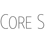 Core Sans NR SC Cnd Th