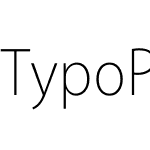 TypoPRO Vegur